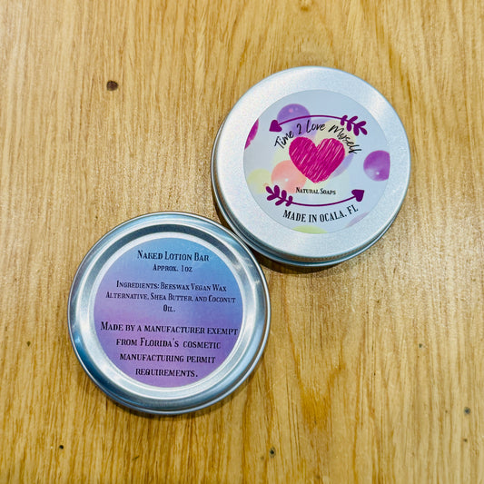 Naked Lotion Bar